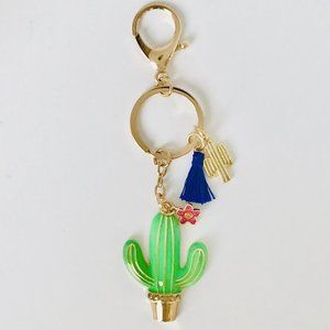 Cactus Key Ring